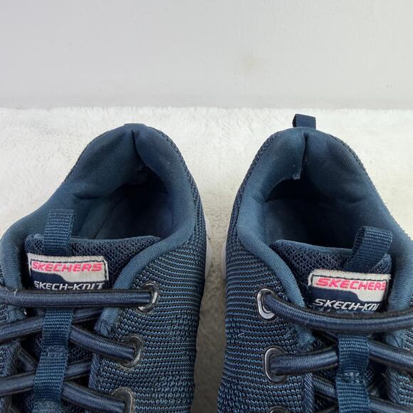 Skechers Summits Women's Dual-Lite Memory Foam Sneakers – Navy Blue, Size 8.5 - Picture 8 of 12